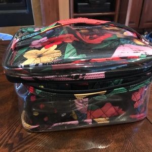 Vera Bradley 4pc Cosmetic Bag set
